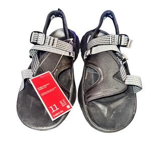 Nike Oneonta Sandals Women's Size 11 Black Wolf Gray Pure Platinum Shoes NWT
